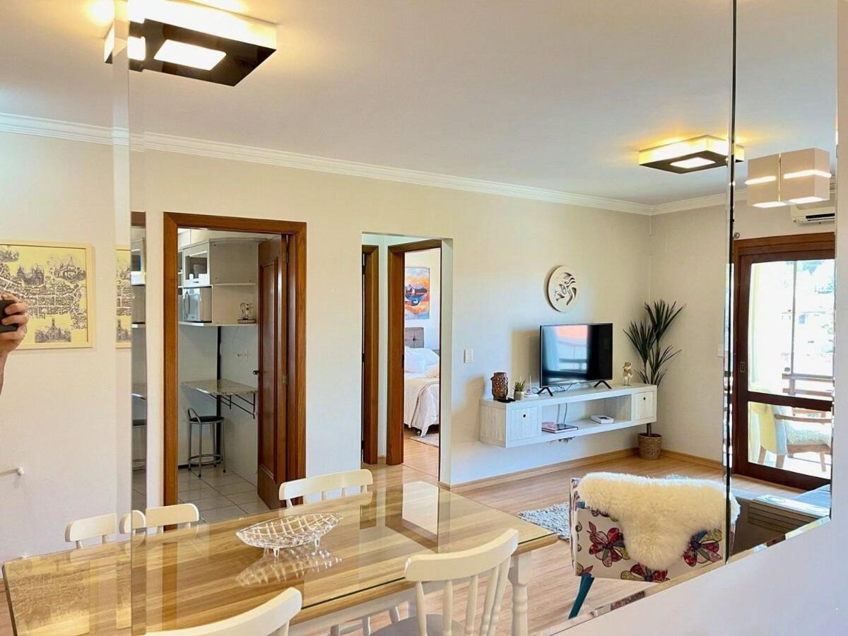 Apartamentos Jardim Da Serra Centro By Achei Gramado Exteriör bild