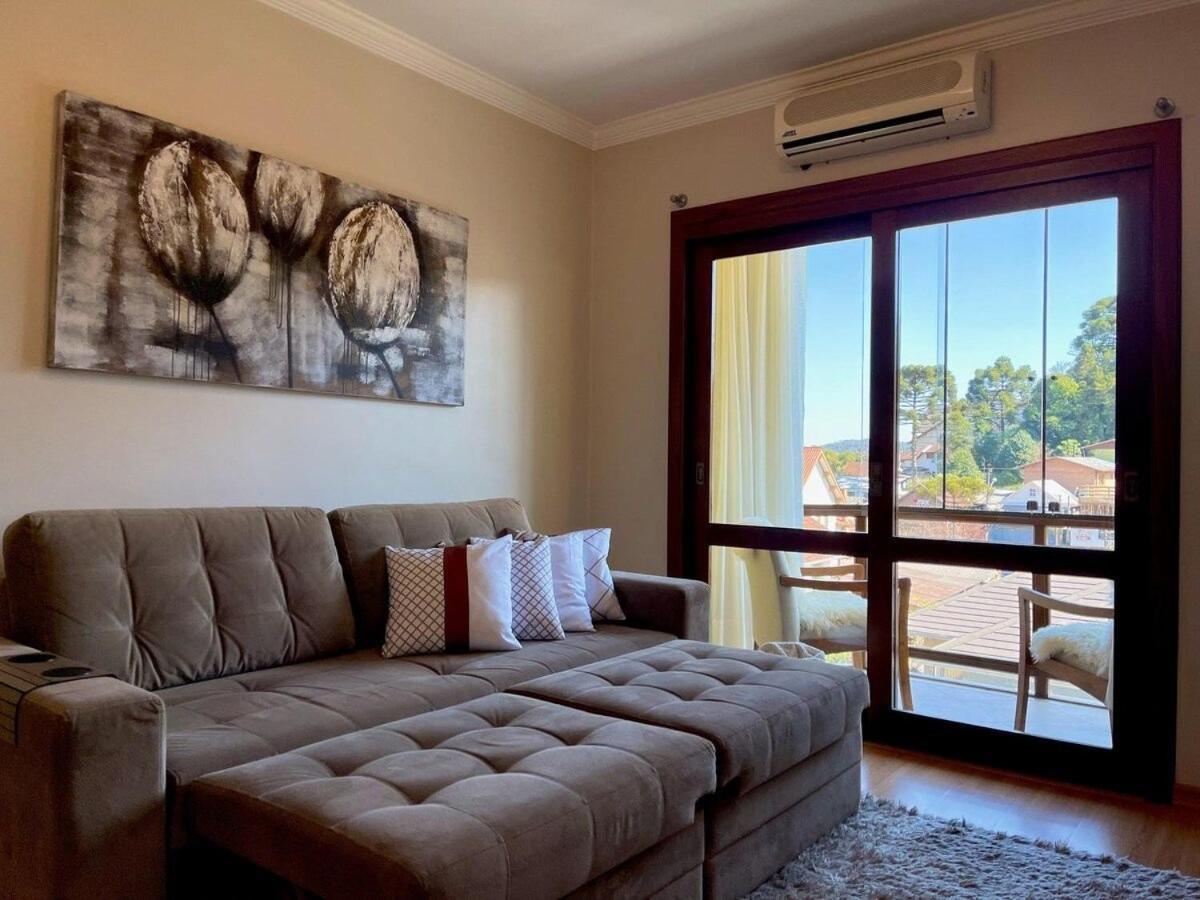 Apartamentos Jardim Da Serra Centro By Achei Gramado Exteriör bild